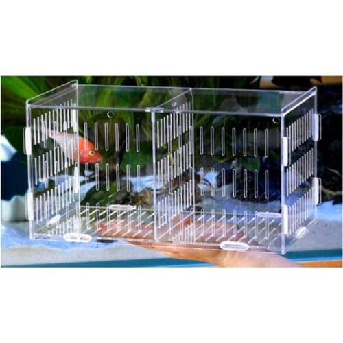 Acrylic The fish tank Isolation box Isolation tank Breeding boxes Breeding boxisolation incubation Grow seedlings Reproduction