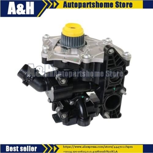 Car Thermostat Electronic Water Pump 06L121111E 06L121111H Fit for Audi A1/A3/S3/A4/S4/A5/S5/A6/S6/A7/Q3/Q5/Q7/TT