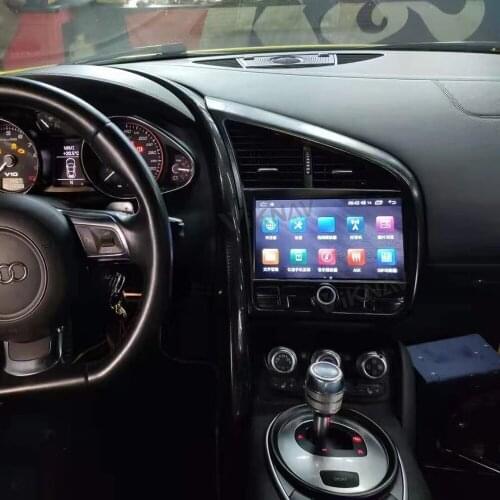 Car radio multimedia player for audi r8 2007-2014 android auto audio tape recorder video player gps navigation android 10