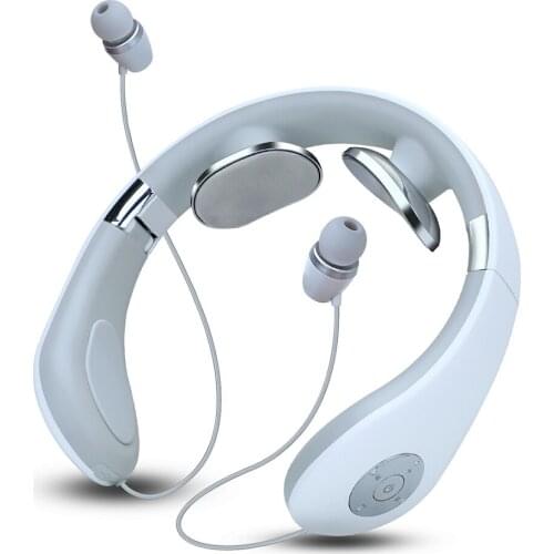 New Bluetooth Wireless Headphone 2 in 1 Massager Adjustable GX3 GX5 GX8 Earphone Sport Earbud Neckband In-ear Headset