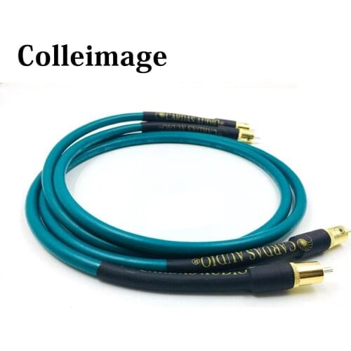 CARDAS Clear Light RCA Interconnect Audio Cable With Cardas Silver Plated RCA Male Plug HIFI Audio RCA Cable