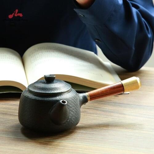 Tea Set black ceramic teapot kettle chinese tea pot for puer chinese kung fu tea sets