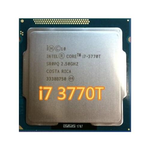 Intel Core i7 3770T i7-3770T 2.5GHz 8M SR0PQ 45W Quad Core desktop processors Computer CPU Socket LGA 1155 pin scrattered