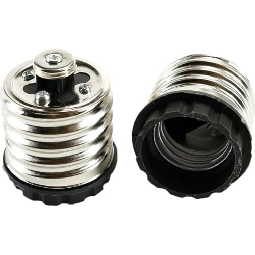 Lamp Base E40 To E27 LED Light Bulbs Adapter Converter Socket Lamp Base Holder For LED Halogen Filament CFL Light 16A 220V 1pcs