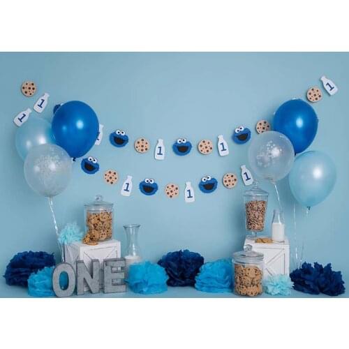 HUAYI Photography Backdrop Baby Shower Child 1st Birthday Celebrations decor Customize Photo Booth Background Studio Photocalls