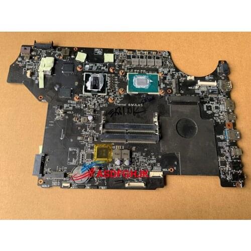 MS-16J51 FOR MSI WE62 WE72 LAPTOP MOTHERBOARD WITH I7-7700HQ AND M1200 100% TESED OK