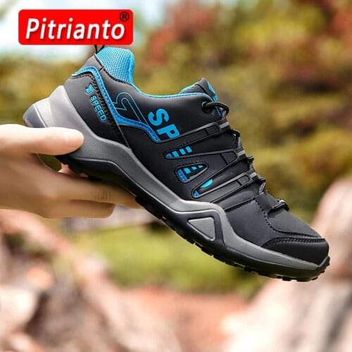 Men Casual Shoes Brand Men Shoes Waterproof Men Sneakers Flats Shoes Comfortable Outdoor Hiking Shoes Plus Size 39-47