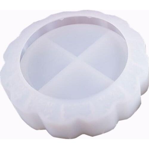 New Silicone Mold Ashtray Resin Mold Rond Mold for DIY Resin UV Crystal Epoxy Crafts Crystal Ashtray Home Decoration Wholesale