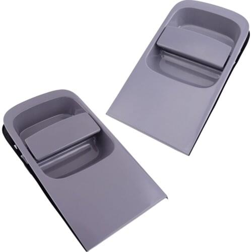 New 1 Pair Gray Sliding Door Outer Handle Catch Fit For Hyundai H1 I800 Grand Starex 2007