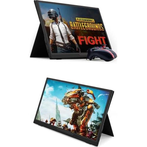 New brand Super-slim 4K UHD 17.3 inch portable widescreen monitor with usb Type-C for Laptop Phone Xbox