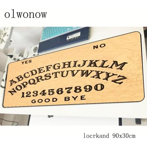 Ouija board mousepad 900x300x2mm Colourful gaming mouse pad big gamer mat game computer desk padmouse keyboard large play mats