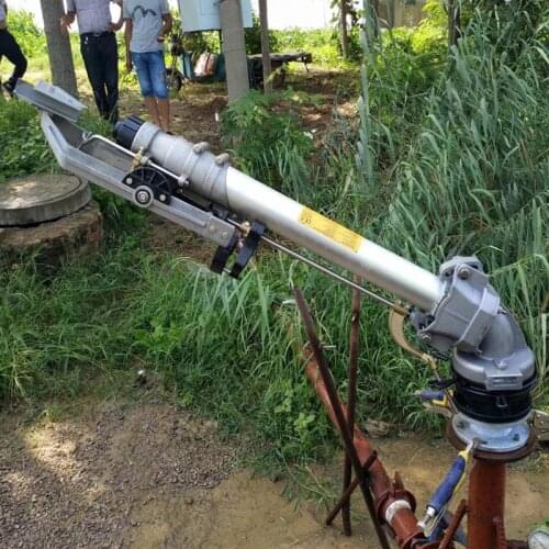 S305 Large spray gun, 80mm flange 84m spray radius, adjustable angle of 16-46 degrees, adjustable speed dust removal sprinkler