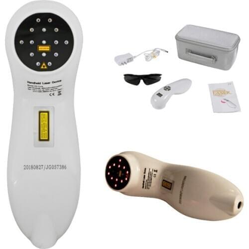 Handheld Powerful Pain Relief Laser Therapy Device Cold Laser LLLT Shock Wave Laser Machine 808nm LaserTherapy Equipment