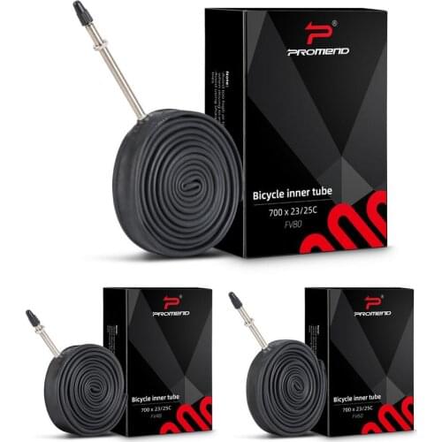 Bike Inner Tube For Mountain Road Bike Tyre Butyl Rubber Bicycle Tube Tire 700 X 23-25c Presta Schrader Valve Tube