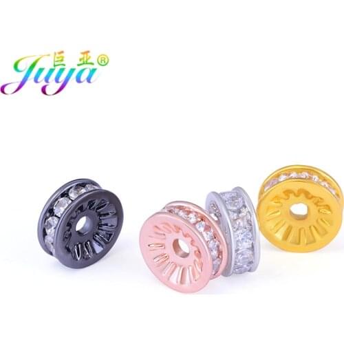 Wholesale Spacer Beads Supplies Handmade 5mm 8mm 10mm Metal Spacer Beads Accessories For Women Beadwork Beading Jewelry Making