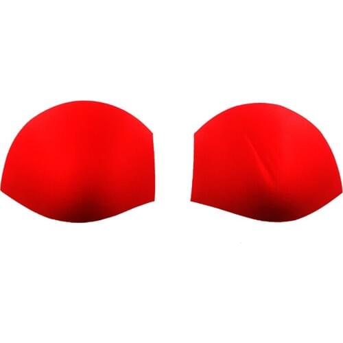 20pair Red Bra Cup Pads Sponge Foam Bra Breast Enhancer For Bikini Padding Insert Bridal Bra Accessorries WB122