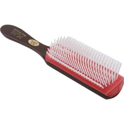 4 Colors Fashion Anti-static 9 Rows Hair Brush Hairdressing Scalp Massager Health Handcraft Hair Comb Styling Tool 1PC