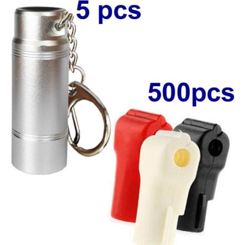 500 pcs Display security magnetic key stop lock unlock for hook stoplock+5 pcs magnetic detacher key