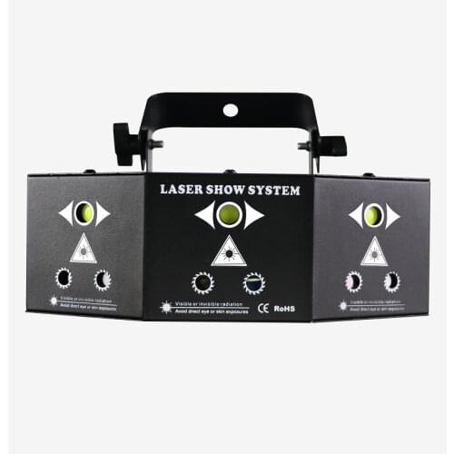 9-eye RGB Disco Lamp DMX Remote Control Stage Strobe Light Dj Led Laser Light Halloween Christmas Bar Party Projetor Home Decor