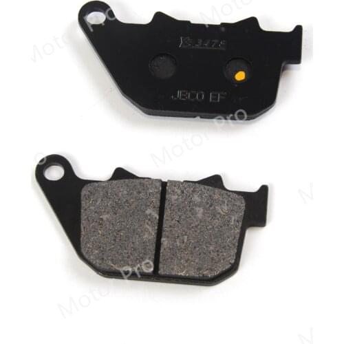 Motorcycle Accessories Organic Rear Brake Pads For Harley Davidson XL50 XL883 Sportster STD Superlow XL1200 Roadster XR1200 1200