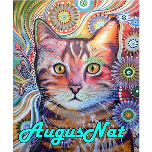 5d diy diamond painting full drill square cat daimond embroidery picture diamont mosaic stickers animals diamand art accessories