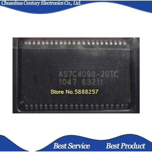 AS7C4098-20TC TSOP44 New and Original In Stock