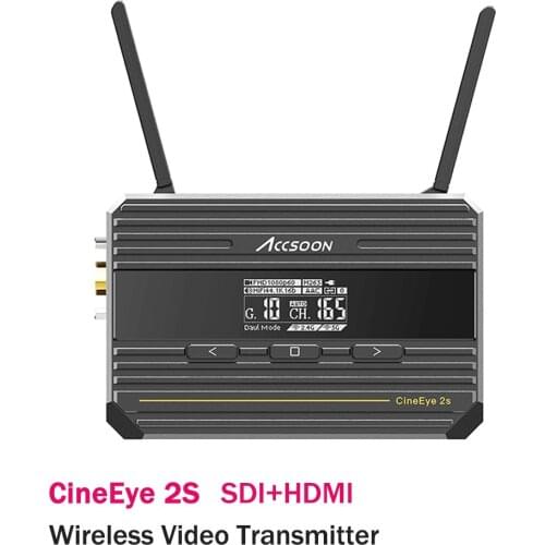 Accsoon CineEye 2s Wireless Video Transmitter SDI HDMI-compatible Dual Interface Image Video Transmission For Camera Phone