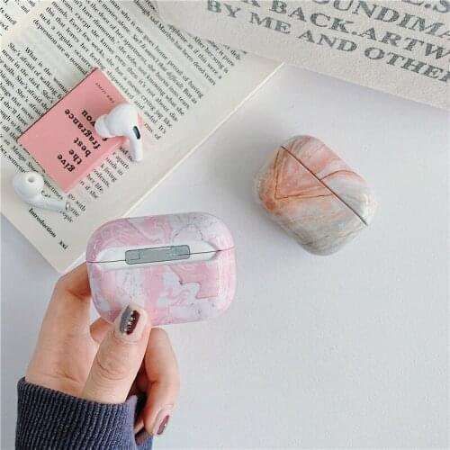 Earphone Case For Apple Airpods Pro Case Cold Wind Marble For AirPods Pro Protective Cover For Apple Wireless Bluetooth Headset