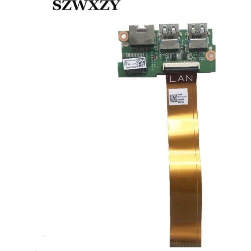 For HP P70-A P75-A USB LAN Board With Cable DA0BDATB8F0 3PBDALB0040 Full Tested Free Shipping