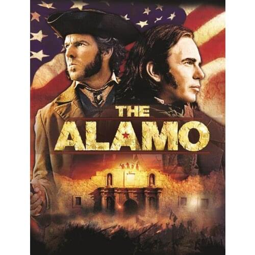 The Alamo Movie Art print Silk poster Home Wall Decor