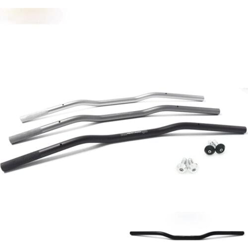 GN125 Retro Motorcycle Modified Aluminum Alloy 22mm Ultra-low Direction Handlebar