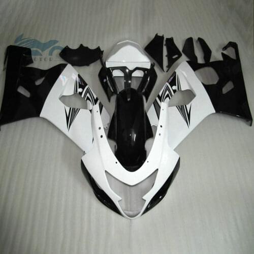 Upgraded your Fairing kits for SUZUKI 2004 2005 GSX R600 750 motorcycle sport fairings 04 05 GSXR750 GSXR600 K4 white black kits