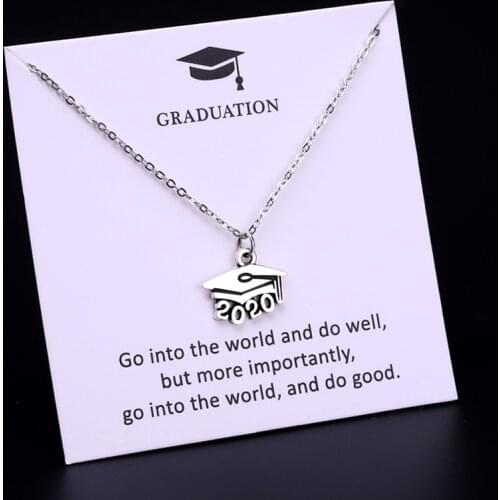 Senior Graduate Compass Collar Necklaces for Women Graduation Gift for 2019 2020 School Leavers Necklace