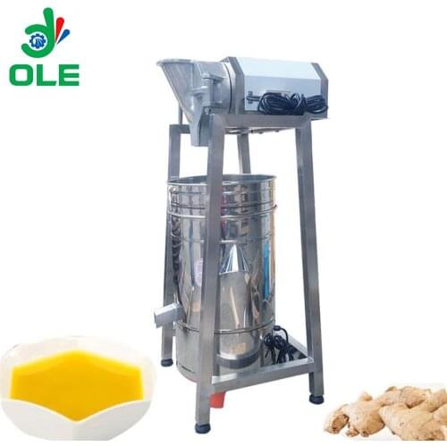 Professional Continuous Working Ginger Juice Processing Machine Ginger Juice Extractor
