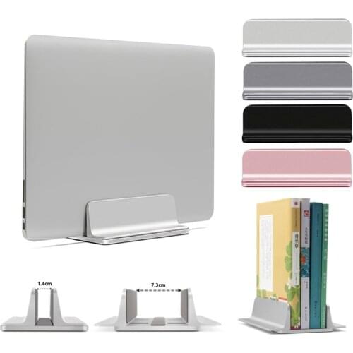 Adjustable Laptop Stand Accessories Notebook Holder Alloy Vertical Storage Book Tablet Standing For Macbook Pro Air iPad DELL