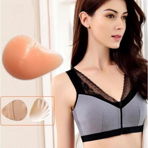 Silicone Breast Forms Artificial Fake Boobs 300g Mastectomy Bra 85C for Postoperative Breast Prosthesis D30 Shemale Transgender