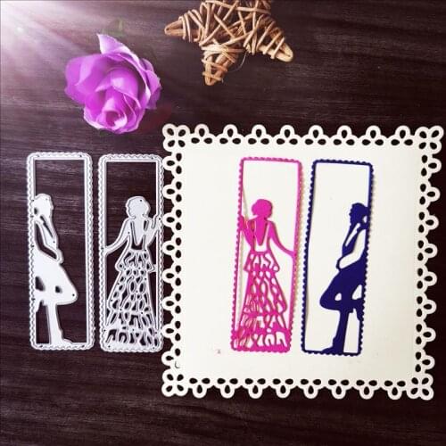 Wedding Bride Bridegroom Lady Gentelman Cutting die cutter Knife mold for Scrapebooking Card Paper craft Stencil Knife Mould