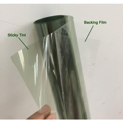 76cmX1.5M 80% VLT Green Auto Windscreen Tints Front Windshield Rear Window Tint Solar Films Home Scratch Resistant Foils