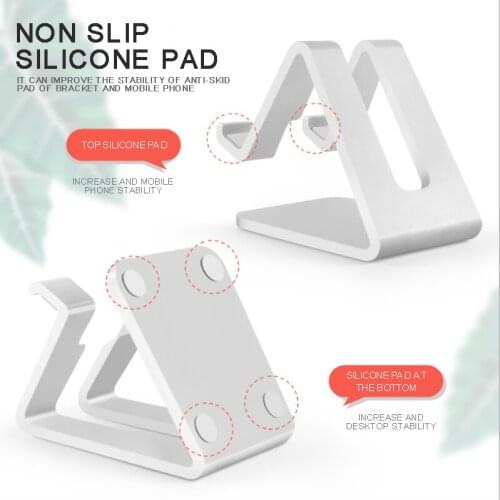 Universal Adjustable Desktop Aluminum Alloy Holder Stand Suitable For Mobile Phone Desktop Stand Holder for iPad Tablet