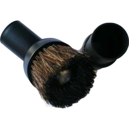 2pcs 2.5cm Long Horse Hair Round Brush Converting Adapter 32-35mm European Version Vacuum Cleaner Part Cleaning Tool Accessories