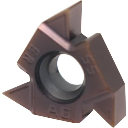 20PCS 16ERM AG 55 LF6018 tungsten carbide thread lathe blade for threaded lathe tool holder carbide inserts