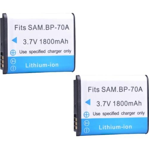 New BP-70A EA-BP70A IA-BP70A BP70A IABP70A Battery for SAMSUNG AQ100 DV150F ES65 ES67 ES70 ES71 ES73 ES74 ES75 ES80 MV800 ES90