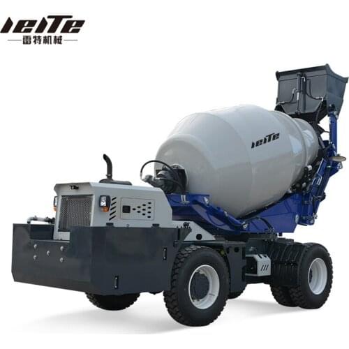 Hydraulic Wheeled Concrete Mixer Ce Epa With Automatic Loading And Unloading Can Pass EURO 5 Quality Assurance