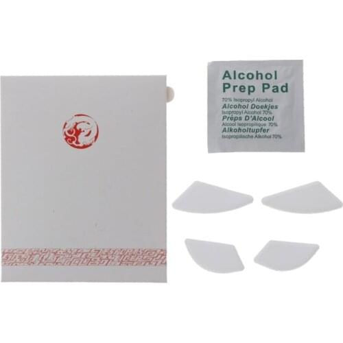 K1AA New Arrival 1 set/pack Tiger Gaming Mouse Skates Feet For Glorious Model O Odin Mouse White Glides Curve Edge Enhanced