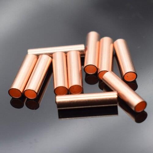 Canon of terminal 1.5 2.0 -10copper tube Cold-press terminal brass terminals and copper connection pipe copper wiring of brass