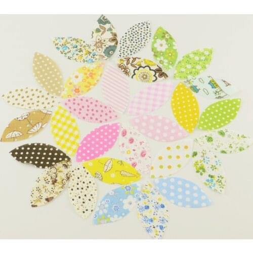 Leaf Design Precut Cotton Patchwork Fabric Charm Pack Quilting Fabrics Random delivery 100 pcs/lot 50 Designs 6.5CMx6.5CM Telas