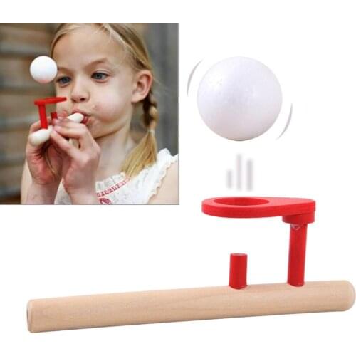 Fashion Blow Toys Hobbies Outdoor Fun Sports Toy Ball Foam floating ball game children Wooden Education kids baby puzzle toy#38