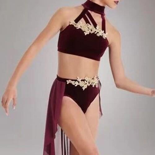 New dance costume professional jazz dance dress performance dress Lodysuit Latin dress