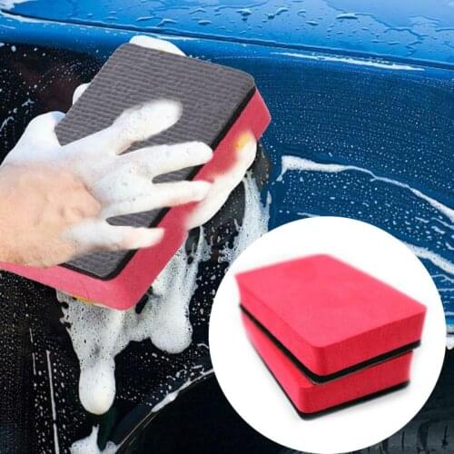 Durable Household Wash Sponge Car Magic Cleaning Clay Bar Pad Cleaning Mud Sponge Block Cleaning Eraser Wax Polish Pad Tool