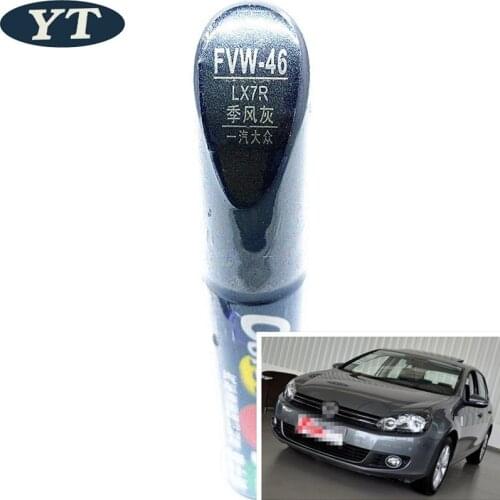 Car scratch repair pen, auto painting pen GRAY color for volkswagen polo golf 6,7 touran passat tiguan CC ,car painting pen